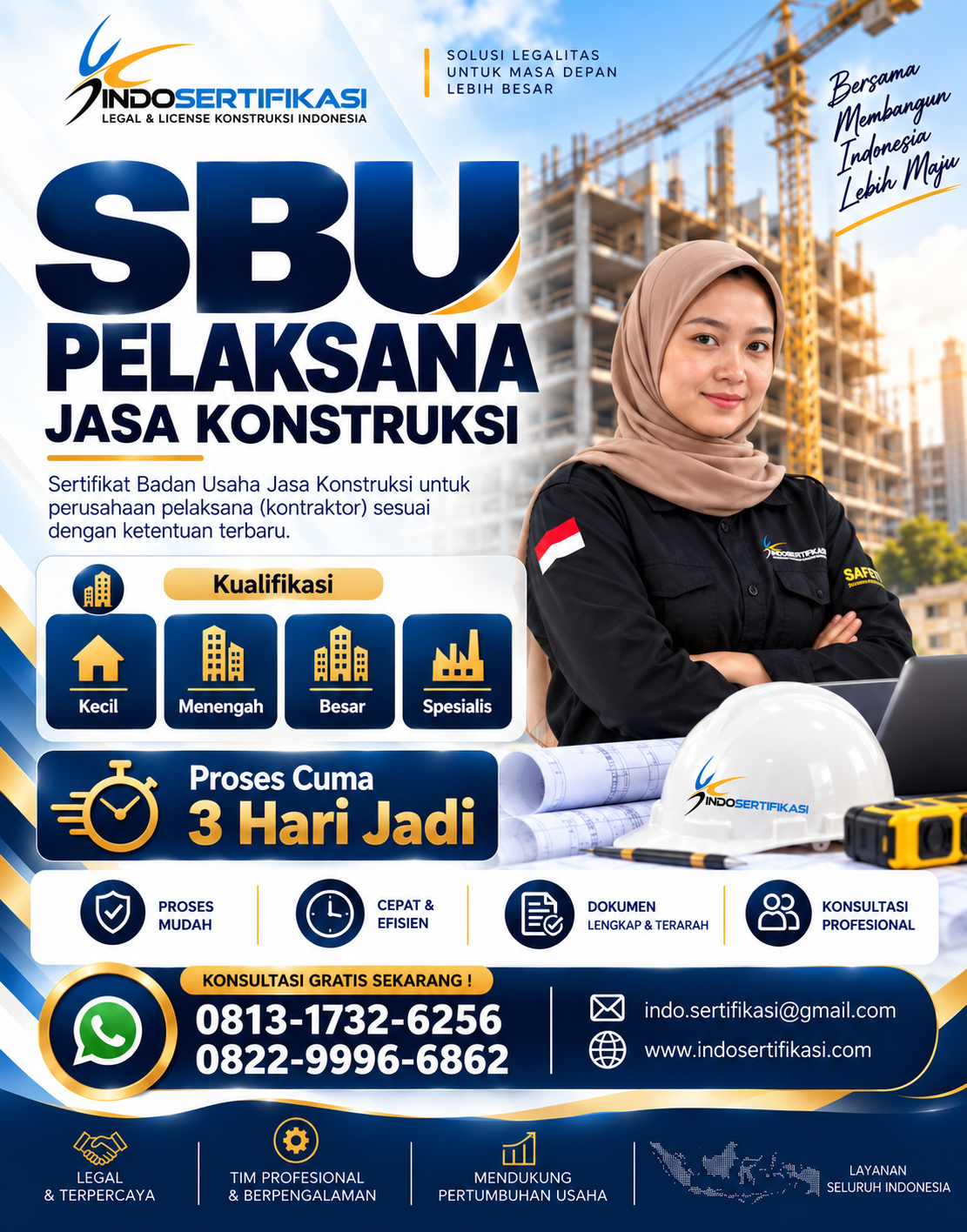 Flyer SBU Pelaksana Konstruksi