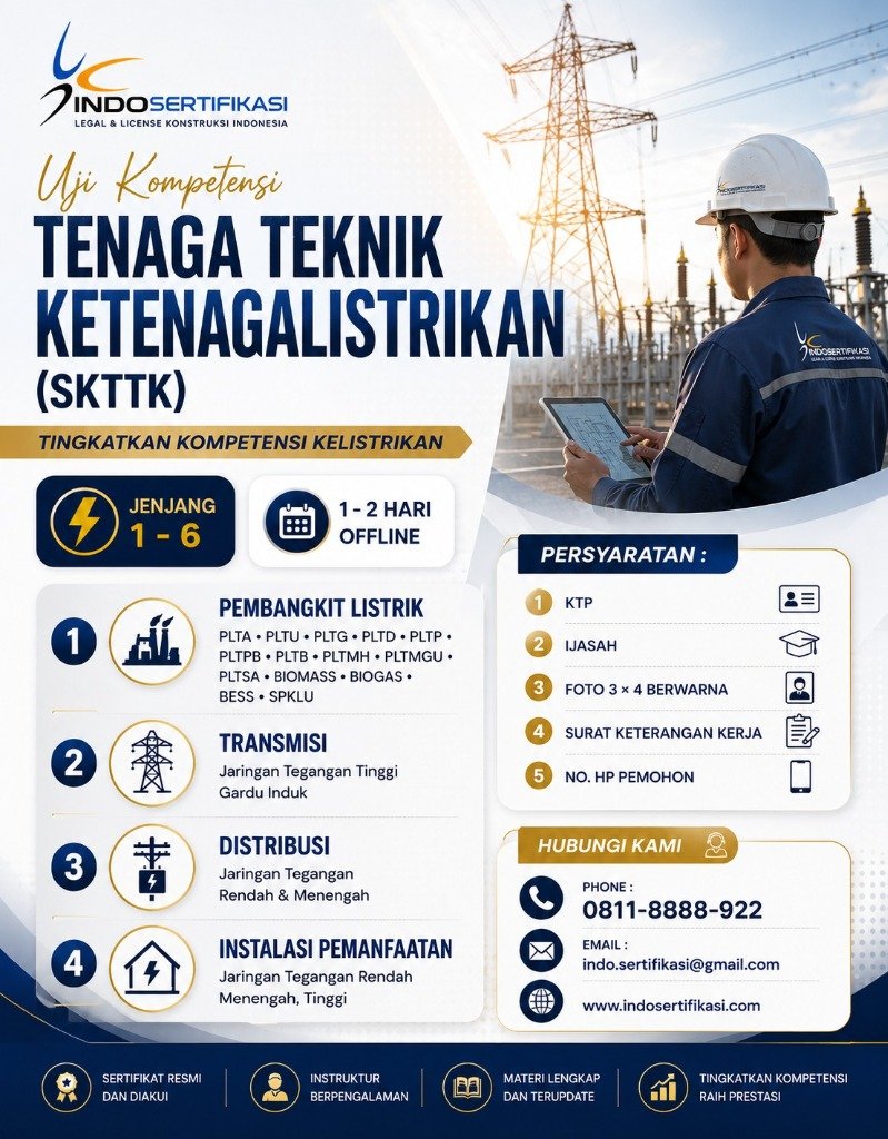 Flyer SKTTK Ketenagalistrikan